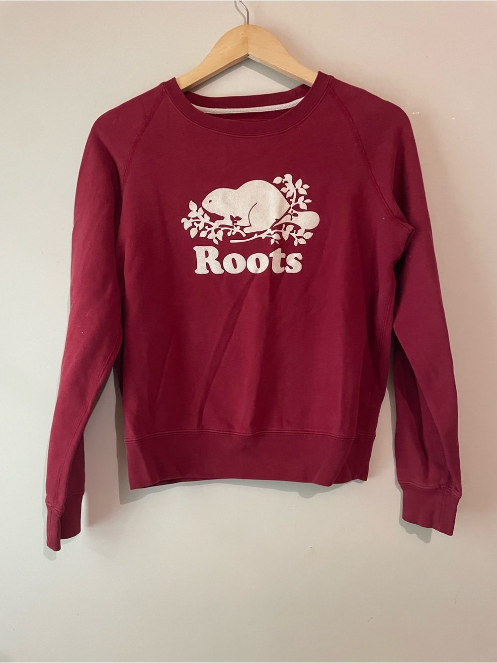 Roots | Red Crewneck Sweater